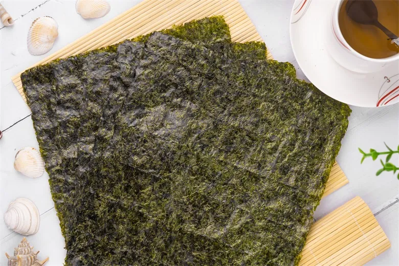 10 Sheets 27g Roasted Instant Algae Sushi Nori Seaweed for Easy Cooking