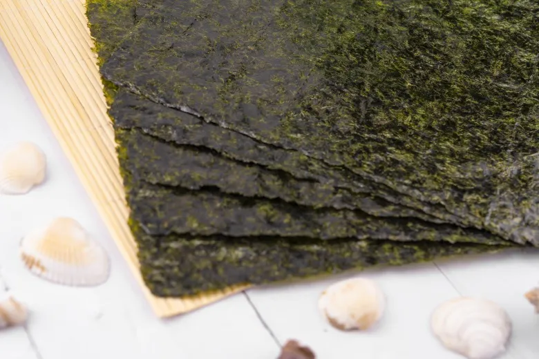 10 Sheets 27g Roasted Instant Algae Sushi Nori Seaweed for Easy Cooking