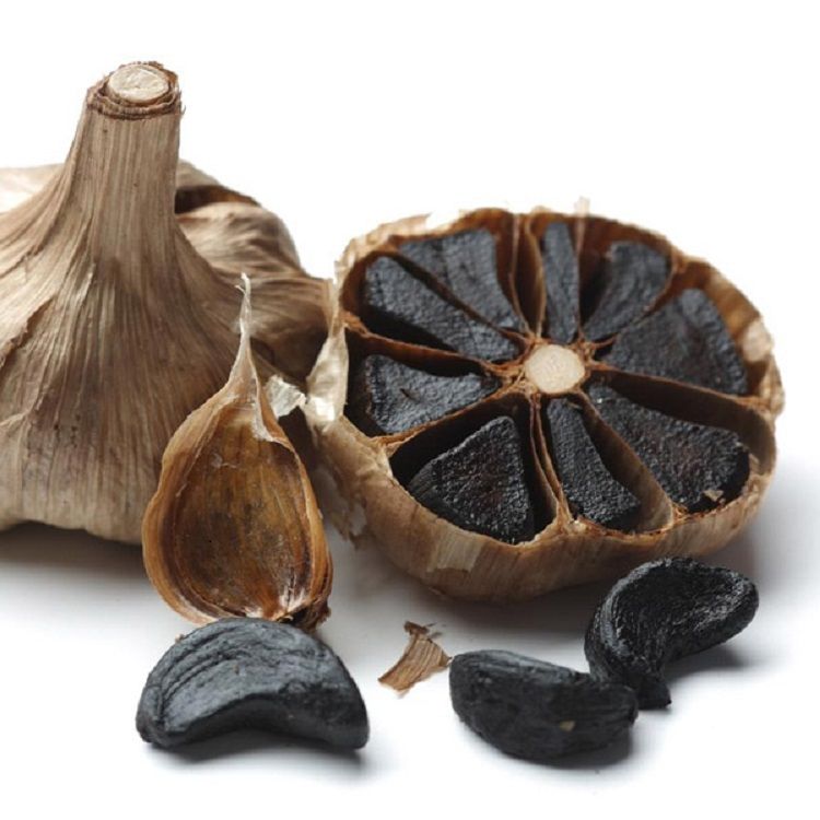 100% Naturally Fermented Multi-Clove Black Garlic, Black Multiple Garlic and Multiple Cloves Black Garlicv