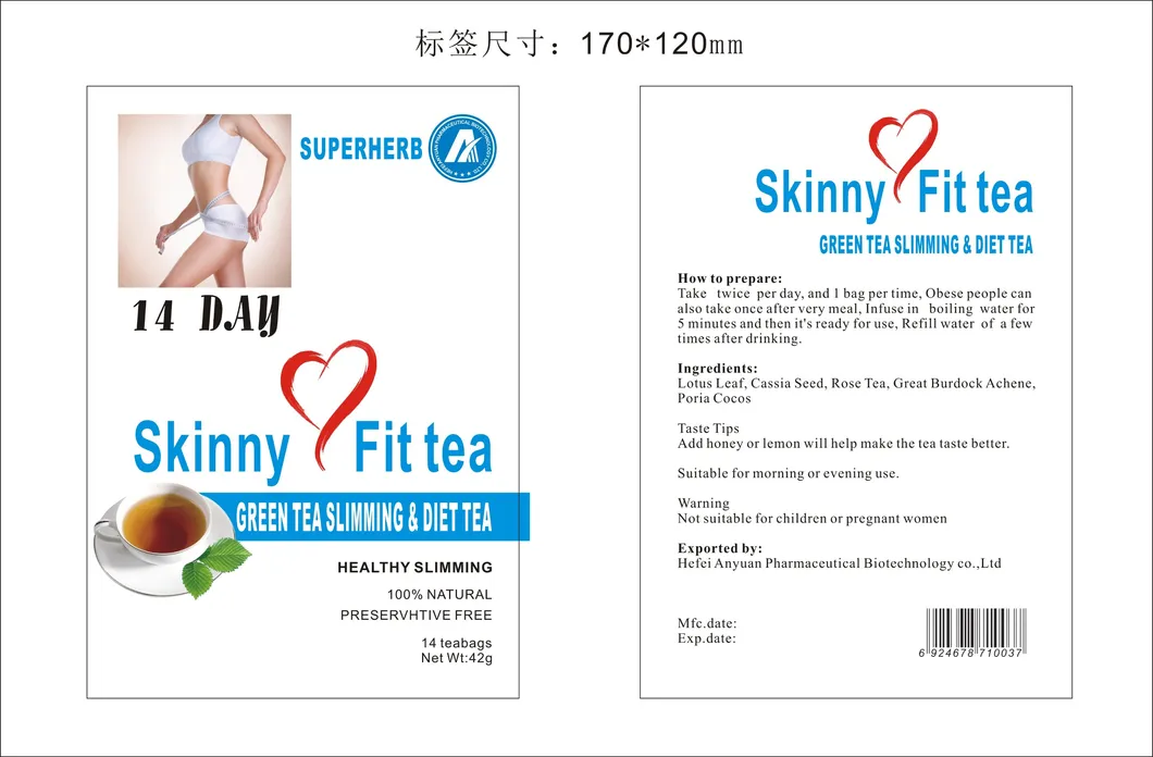 14 Days Skinny OEM Service Slimming Tea for Obesity Fat