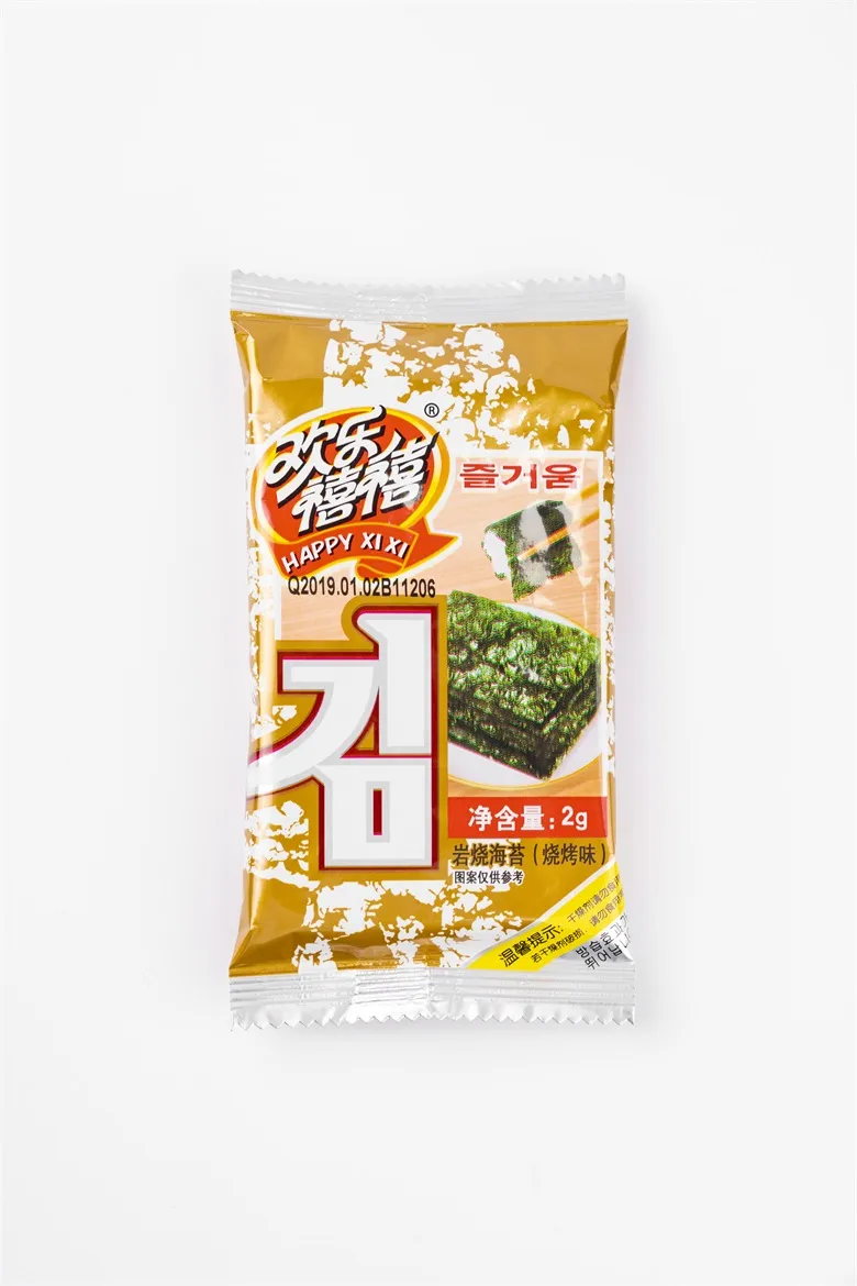 16g Spicy Flavor Instant Seaweed Food Snacks in FDA