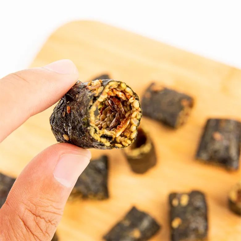 32g Nutritive Instant Meat Topping Seafood Seaweed Snack with Hahal