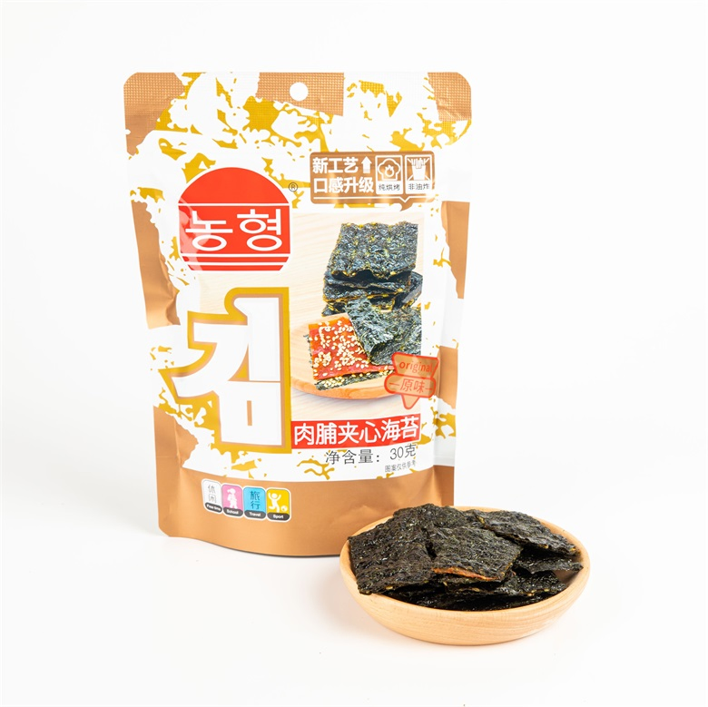 32g Nutritive Instant Meat Topping Seafood Seaweed Snack with Hahal