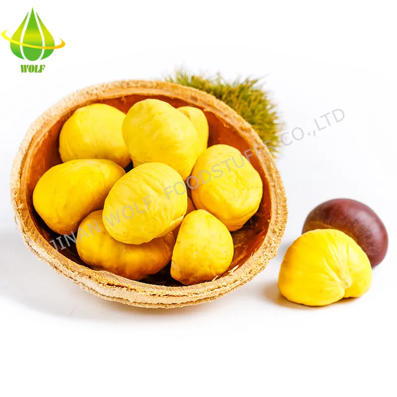 40-50PCS 5kg/10kg/20kg Gunny Bag Packing Chinese Fresh Raw Chestnut
