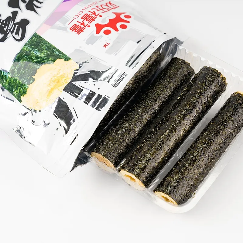 45g Instant Brown Rice Stick Seaweed Snacks in HACCP