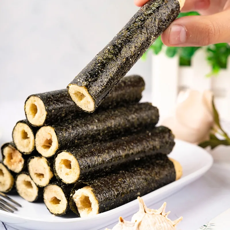 45g Instant Brown Rice Stick Seaweed Snacks in HACCP