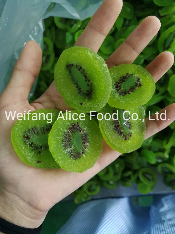 Best Price Sweet Sugared Kiwi Slice China Dried Fruit Green Kiwi