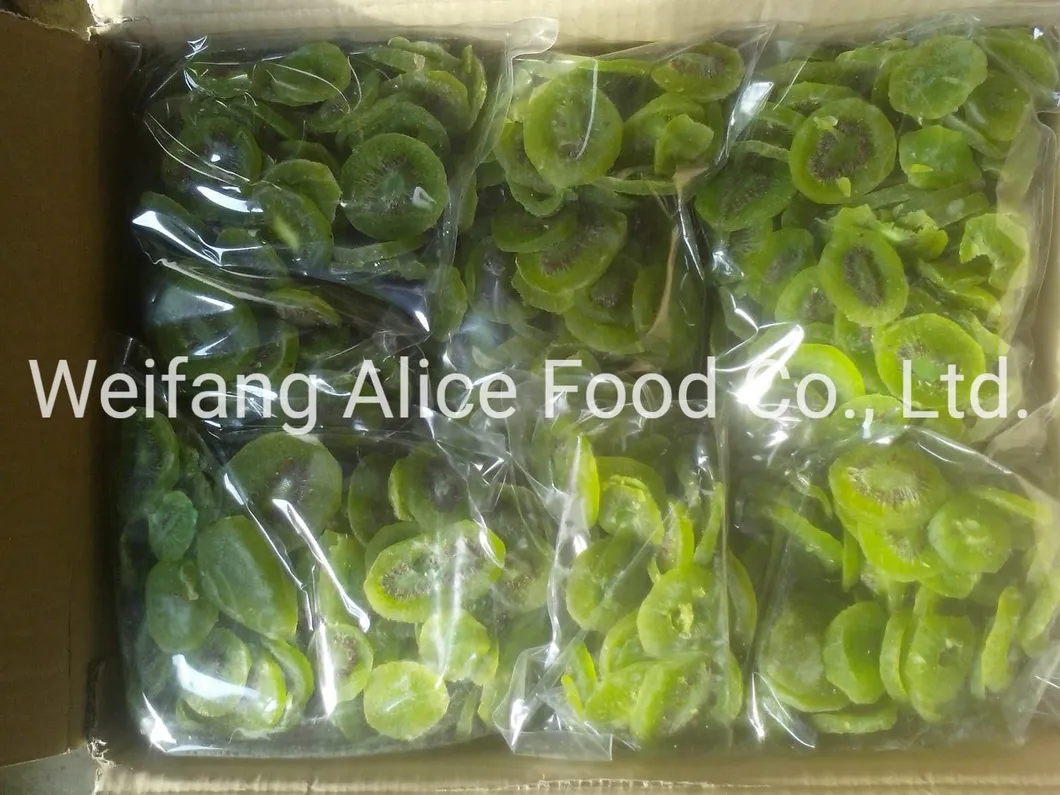 Best Price Sweet Sugared Kiwi Slice China Dried Fruit Green Kiwi