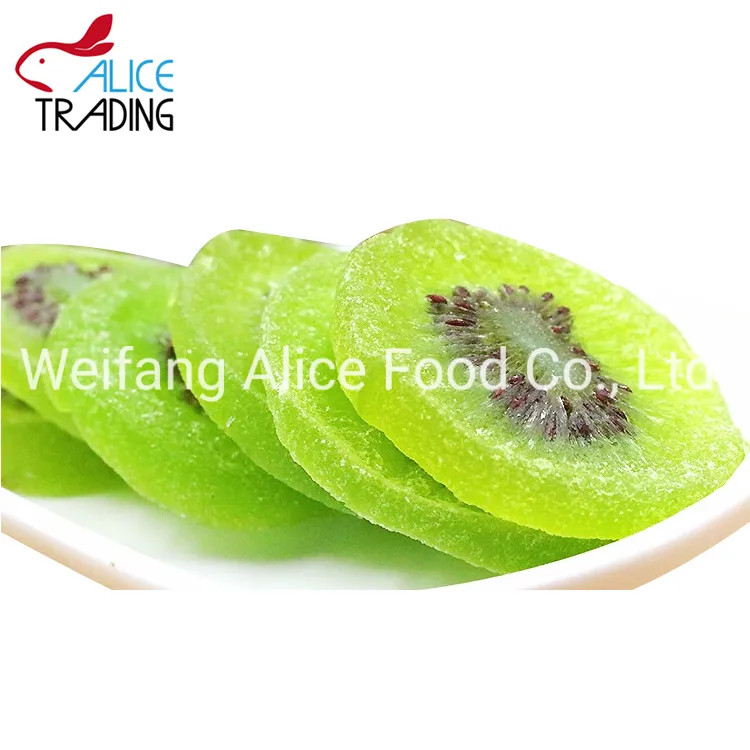 Best Price Sweet Sugared Kiwi Slice China Dried Fruit Green Kiwi