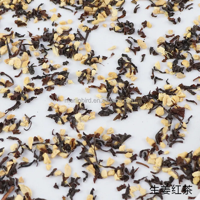 Best Selling Wholesale Natural Ginger Black Tea Customized Packing