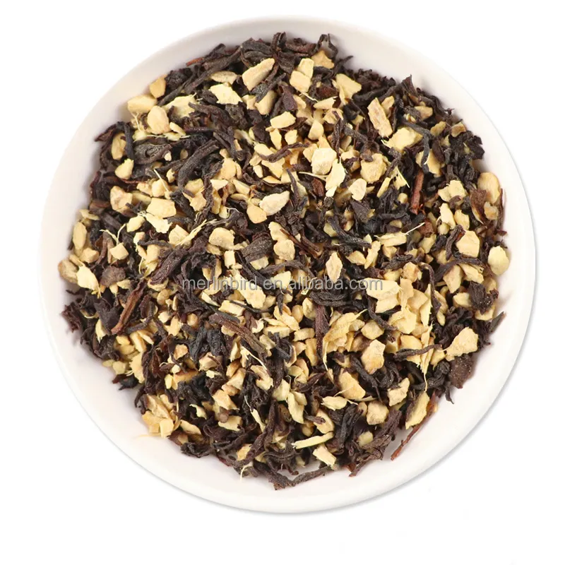 Best Selling Wholesale Natural Ginger Black Tea Customized Packing