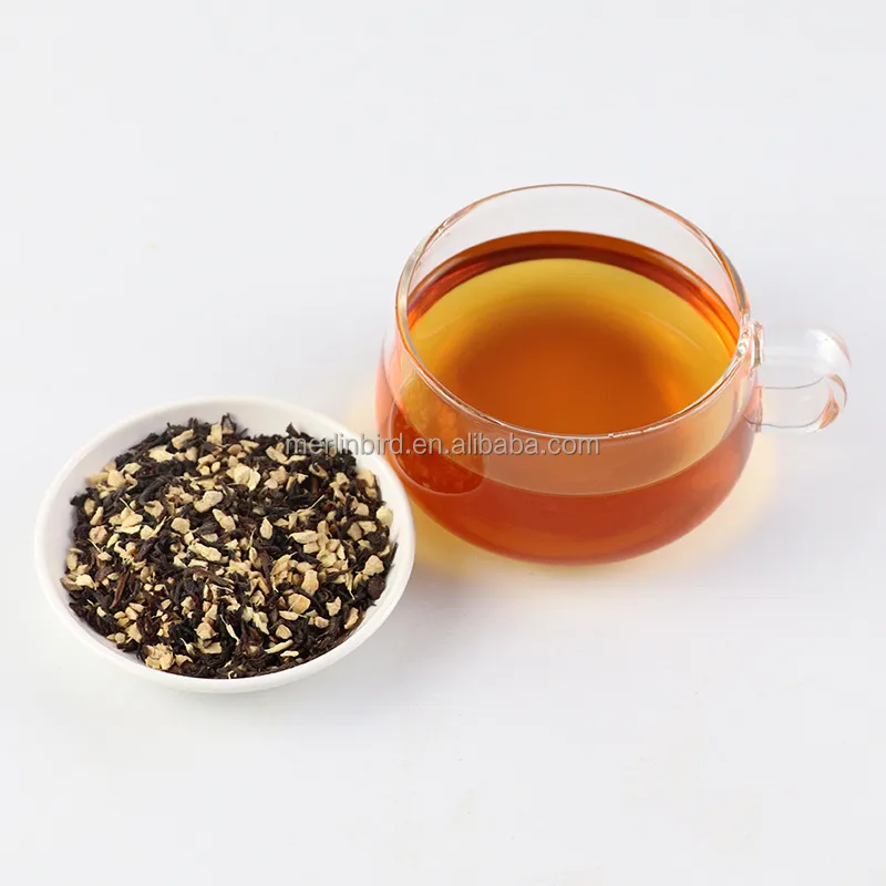 Best Selling Wholesale Natural Ginger Black Tea Customized Packing