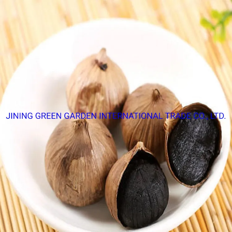 Black Garlic, Healthy of Natural Organic Fermented Multifid Black Garlic for Making Melanin
