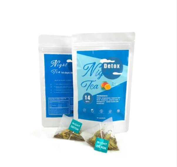 Blended Detox Night Slimming Tea with Exclusively Flavor Mango Flavor Weight Losss Drink