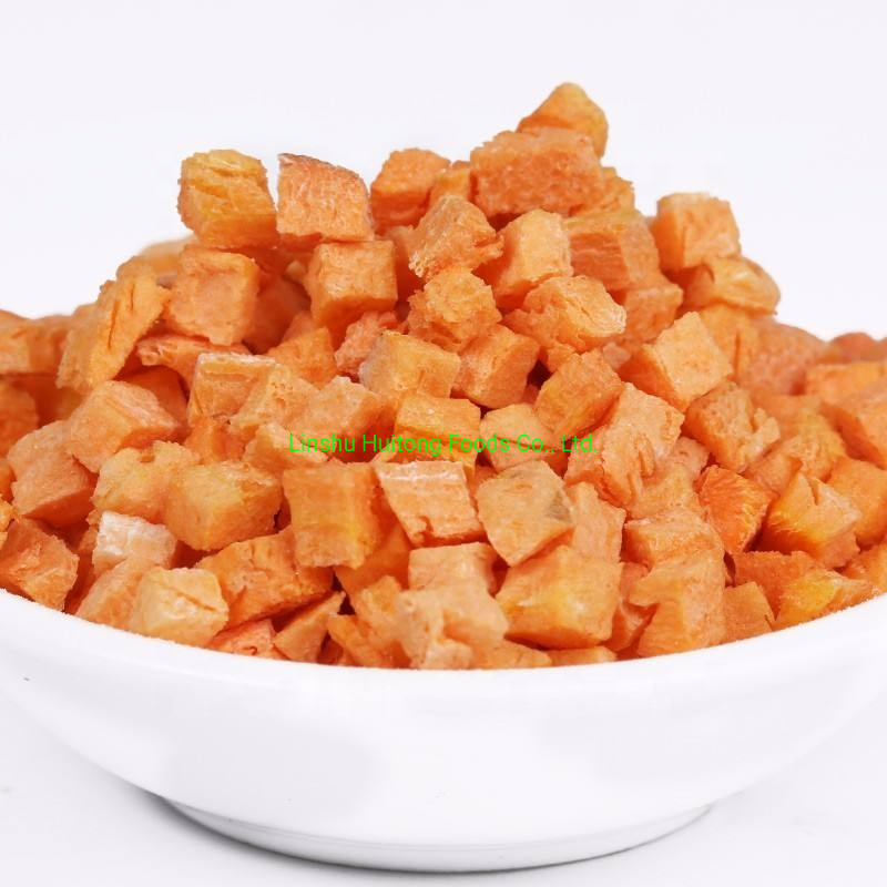 China Manufactrer Wholesales Price Nutrional Vegetables Freeze Dried Carrot