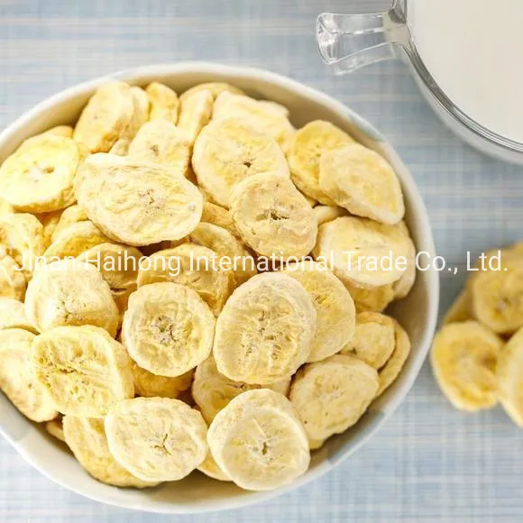 Chinese Freeze Dried Banana Chips with High Quality
