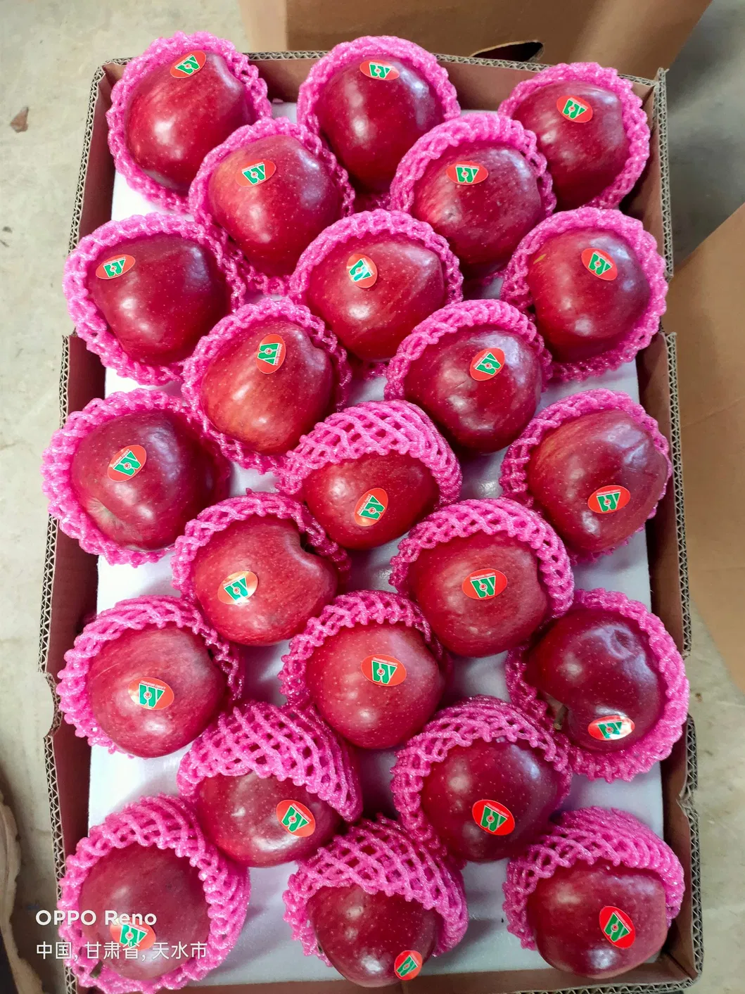 Chinese Fresh Red Star Apple 16kg/17kg/20kg Cartons