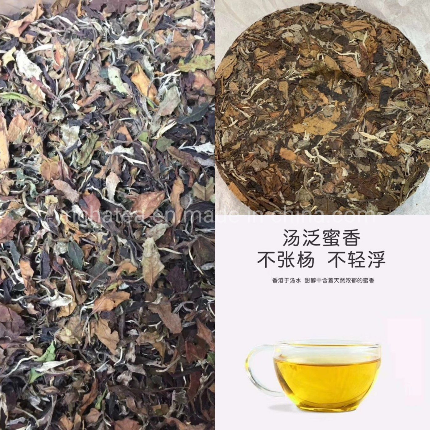 Competitive Tea Price Organic Yunnan Big Leave Old Tree Anti-Aging Shoumei White Tea