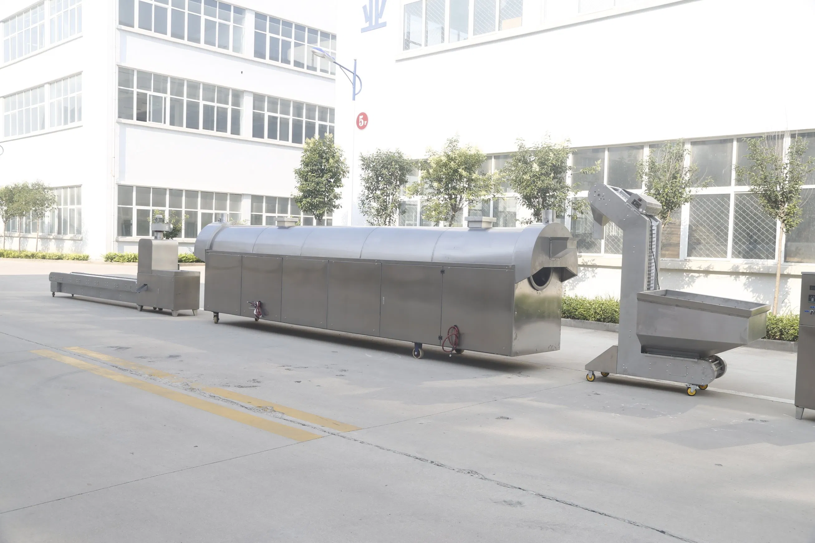 Continue Roasting Machine Roast Equipment for Rice Puffing