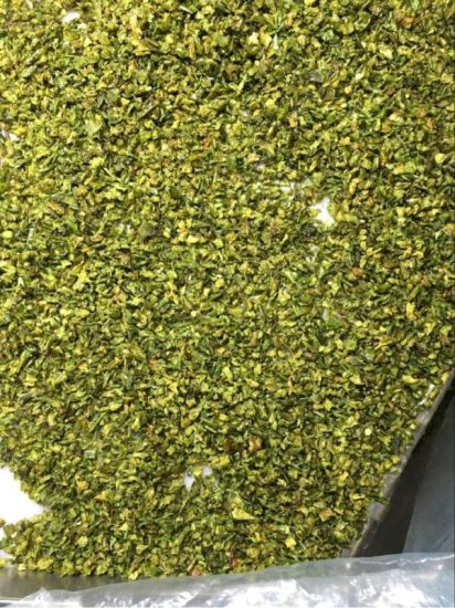 Dried Green Bell Pepper