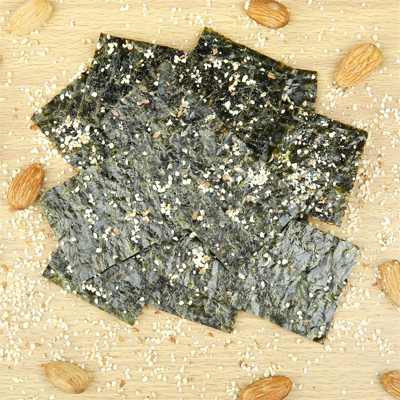 Dried Seasoned Seaweed 12g for All Ages