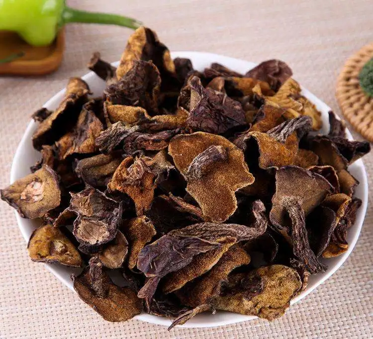 Dried Suillus Mushroom Suillusluteus Gray Boletusluteusl. Exfr