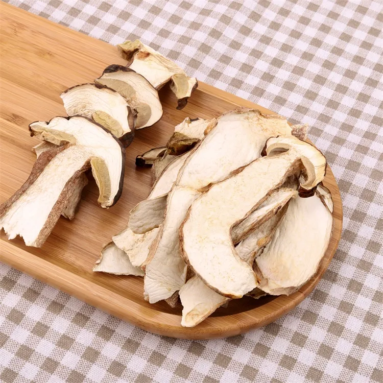 Dried Wild Sliced White Funghi Mushroom Porcini Boletus Edulis