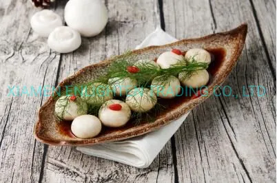 Easy Open Barrelled Canned Button Mushroom
