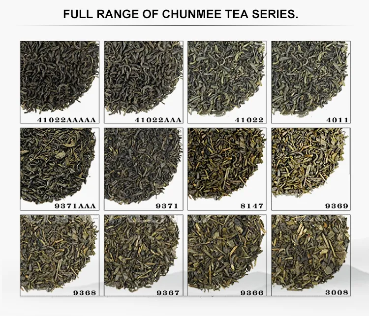 Fresh and Mellow Taste Chunmee Green Tea Different Grade
