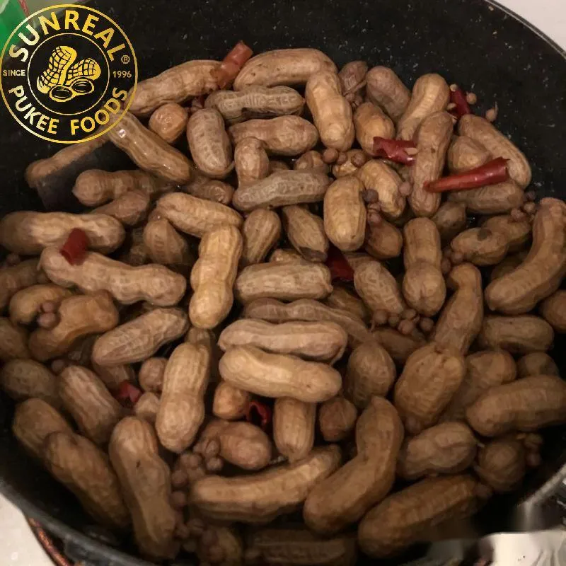 Frozen Cooked Peanut in Shell/ Red Skin/Salty/Fresh&Soft&Juicy/Selected Materials