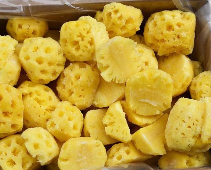 Frozen Pineapple Wholesale Hot Sale