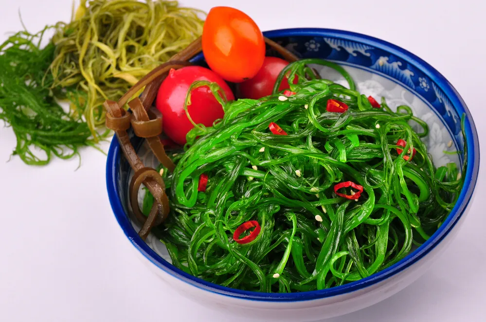 Frozen Seasoned Seaweed Salad, Sour and Sweet