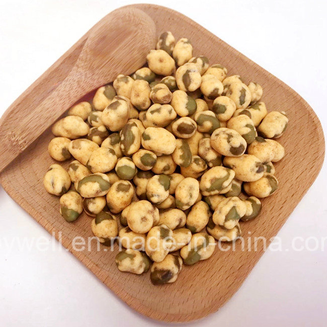 Natural Nutritious Healthy Coated Crispy Green Beans Snack OEM
