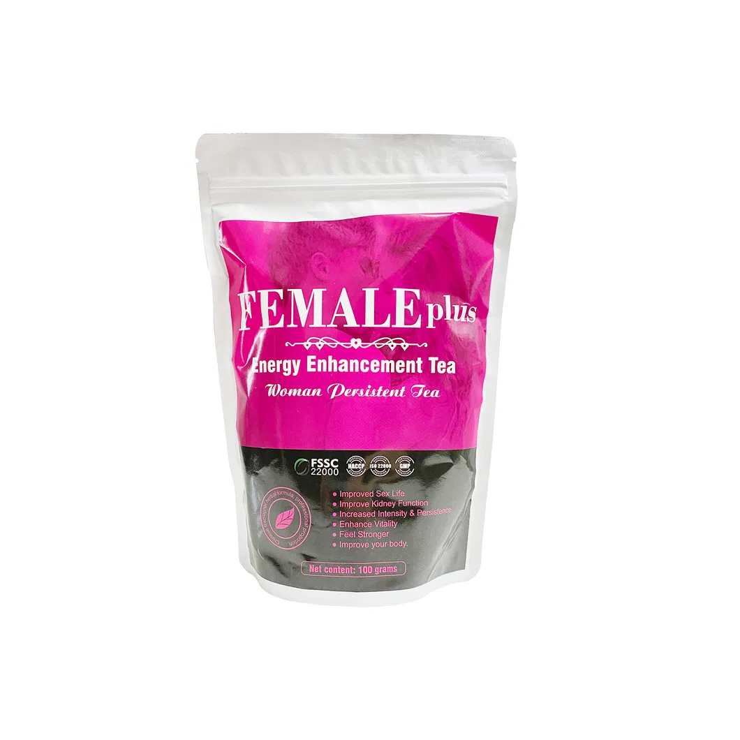 Free Samples OEM Female Libido Sex Energy Supplement Tea with Natural Maca in