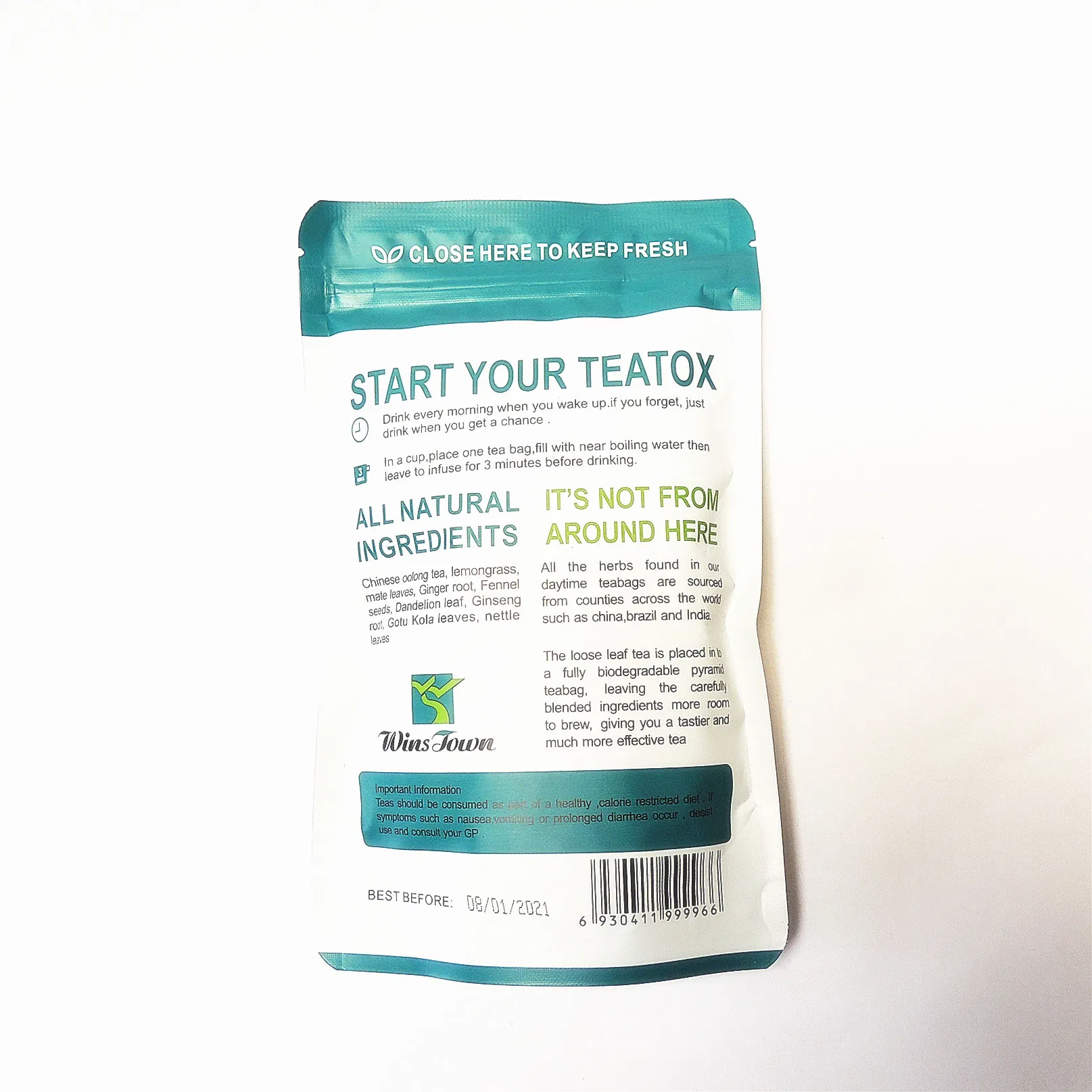 OEM Herbal 14day Weight Loss Skinny Fit Colon Cleanse Herbs Tea