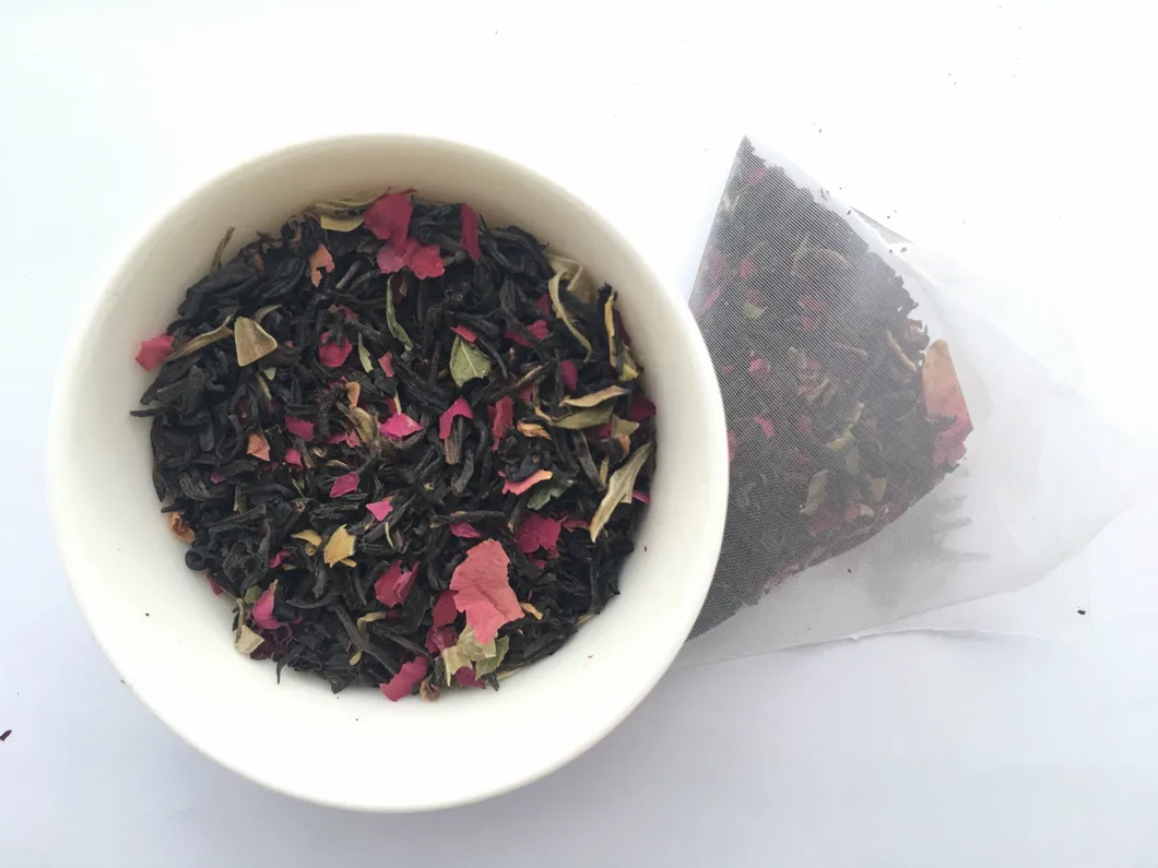 OEM Rose Black Tea Bag Chinese Tea Bag Fruit Tea Slimming