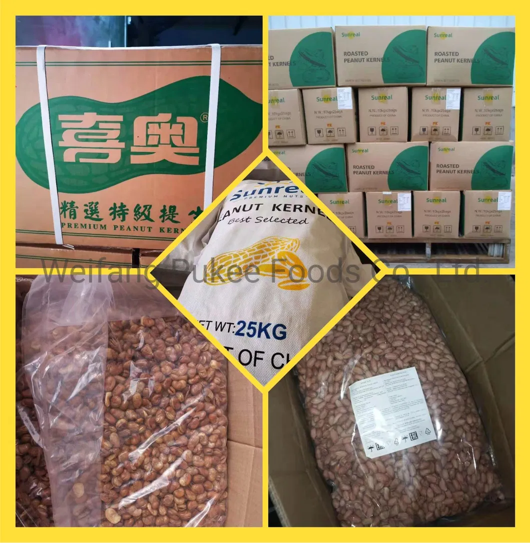 Raw Peanut Kernels/Hsuji/Fine Packing/Multipurpose/Good Price/New Crop 70/80