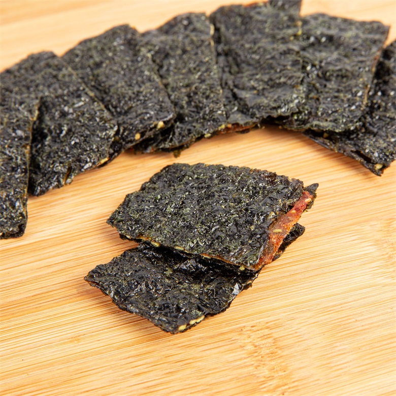 Roasted Instant Seaweed Snack 32g with Meat