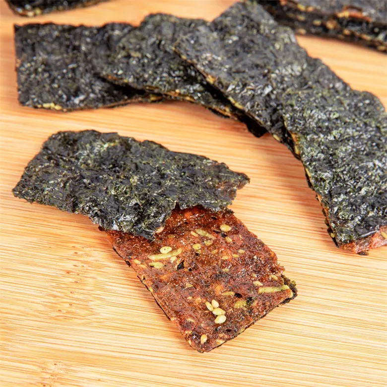 Roasted Instant Seaweed Snack 32g with Meat
