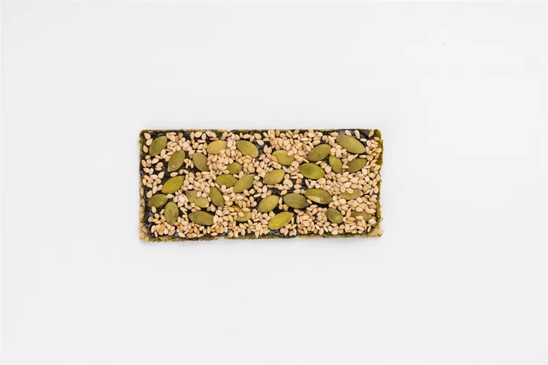 Safety Instant Seaweed Snack with Nuts Topping 32g with Health Report