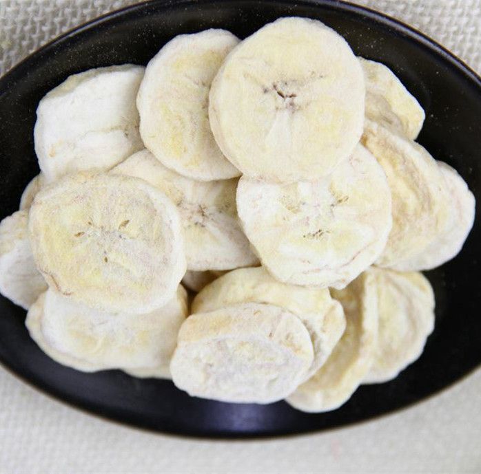 Vibrant Original Colour OEM Factory Fair Price Freeze Dried Banana Slice Snacks